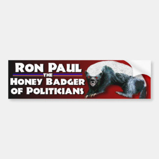 Pegatina Para Coche Ron Paul para el presidente