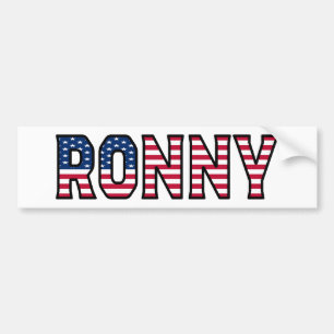 Pegatina Para Coche Ronny Name Vorname Estados Unidos Aufkleber Pegati