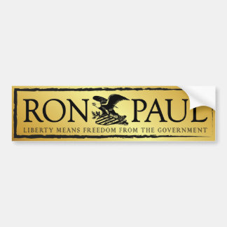 Pegatina Para Coche RonPaul2012