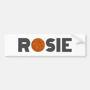 Pegatina Para Coche Rosie Basketball