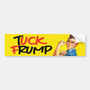 Pegatina Para Coche Rosie the Riveter - TUCK FRUMP - Parachoque femini