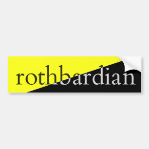 Pegatina Para Coche Rothbardian