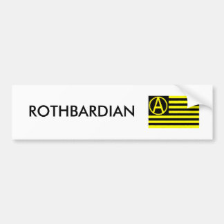 Pegatina Para Coche Rothbardian