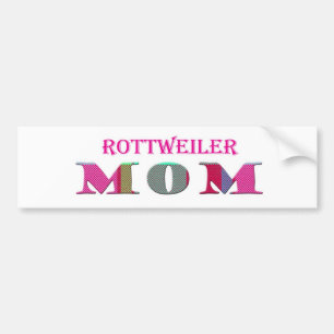 Pegatina Para Coche Rottweiler Mom