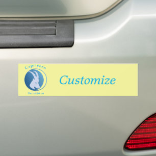 Pegatina Para Coche Rótulo de Capricorn Thunder_Cove
