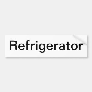 Pegatina Para Coche Rótulo refrigerador/
