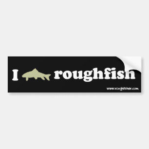 Pegatina Para Coche roughfish del logotipo i