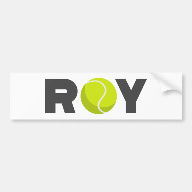 Pegatina Para Coche Roy Tennis (Frente)