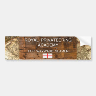 Pegatina Para Coche Royal Privateering Academy OFMD Bumper Sticker