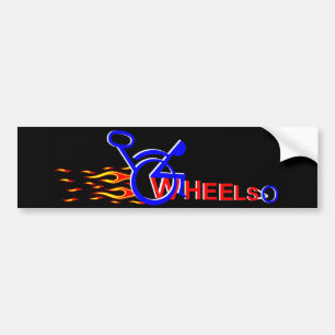 Pegatina Para Coche ruedas candentes