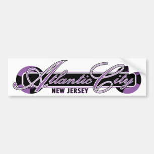 Pegatina Para Coche Ruedas de Atlantic City