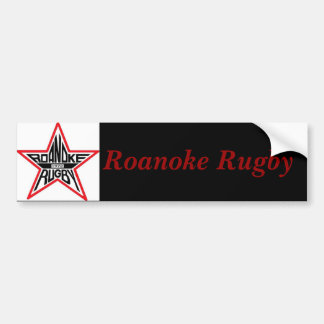 Pegatina Para Coche Rugbi de Roanoke