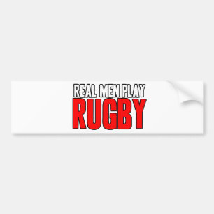Pegatina Para Coche Rugbi real del juego de los hombres
