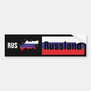Pegatina Para Coche Rusia: Autoaufkleber de Rusia