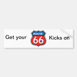 Pegatina Para Coche Ruta 66