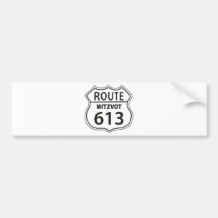 PEGATINA PARA COCHE RUTA MITZVOT 613