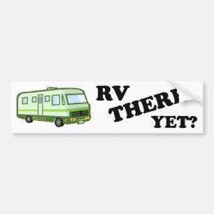 Pegatina Para Coche ¿RV ALLÍ TODAVÍA? (verde)