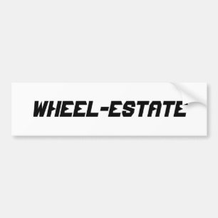 Pegatina Para Coche Rving RV Camper Camp Motor Home Fun = Wheeler Esta