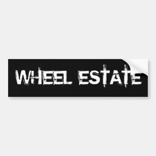 Pegatina Para Coche Rving RV Camper Camp Motor Home Fun = Wheeler Esta