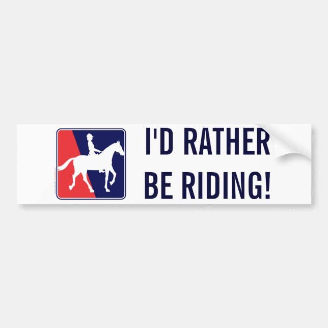 PEGATINA PARA COCHE RWB-HORSE-RIDER (Frente)