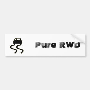 Pegatina Para Coche RWD puro
