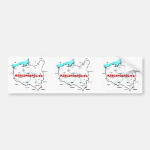 Pegatina Para Coche Rzeczpospolita Polska