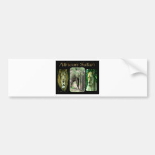 Pegatina Para Coche Safari africano