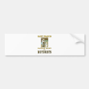 PEGATINA PARA COCHE SAINT FRANCIS