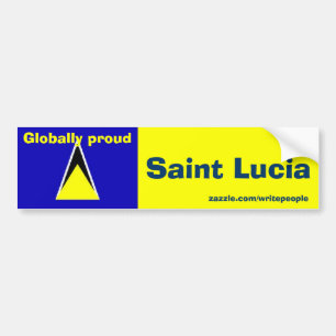 Pegatina Para Coche saint lucia
