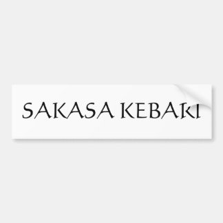 Pegatina Para Coche Sakasa Kebari