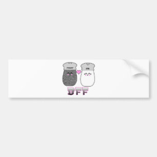 Pegatina Para Coche Sal Kawaii en Pepper BFF
