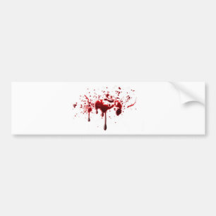 Pegatina Para Coche salpicadura 3 de la sangre