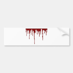 Pegatina Para Coche salpicadura 5 de la sangre