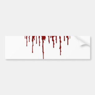 Pegatina Para Coche salpicadura de sangre 5.png