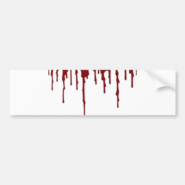 Pegatina Para Coche salpicadura de sangre 5.png (Frente)