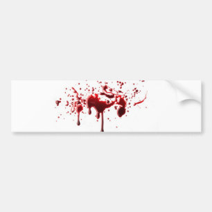 Pegatina Para Coche salpicadura tercera de la sangre