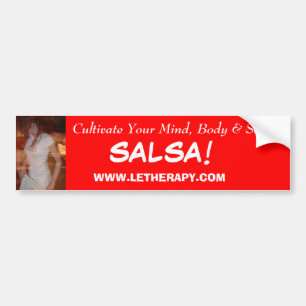 Pegatina Para Coche ¡salsame1, cultivan su mente, cuerpo y alma! , SA