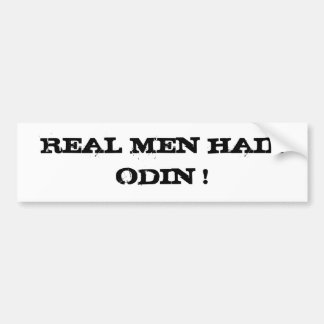 PEGATINA PARA COCHE ¡SALUDO REAL ODIN DE LOS HOMBRES!
