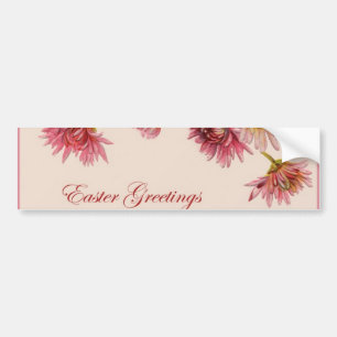Pegatina Para Coche Saludos de Pascua Bumpersticker