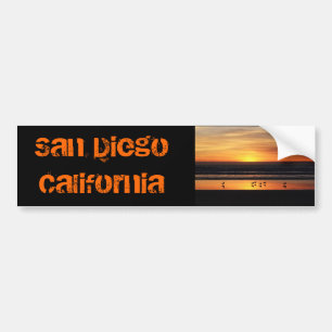 Pegatina Para Coche San Diego California
