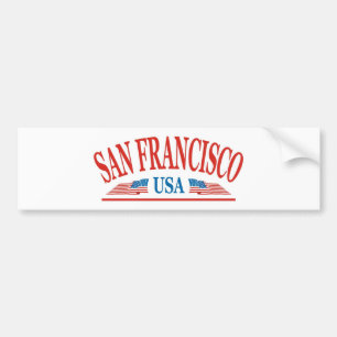 Pegatina Para Coche San Francisco California los E.E.U.U.