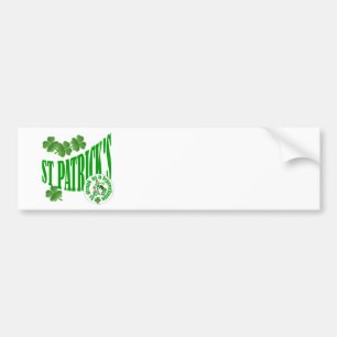 Pegatina Para Coche San Patricio, tan borracho como un leprechun