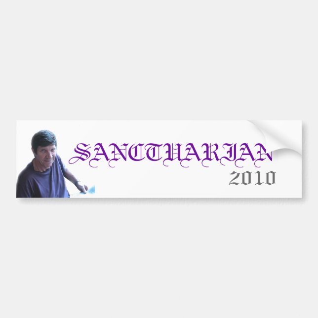 PEGATINA PARA COCHE SANCTUARIAN, 2010 GHS (Frente)