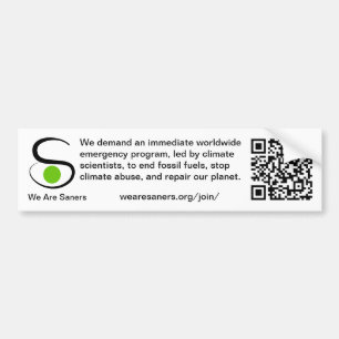 Pegatina Para Coche Saners Bumper Sticker
