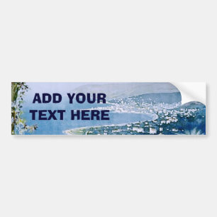 Pegatina Para Coche Sanremo, Italia Bumper Sticker