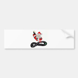 Pegatina Para Coche Santa Cláusula
