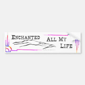 Pegatina Para Coche SANTA FE MTNS BUMPER STICKER studio miiri