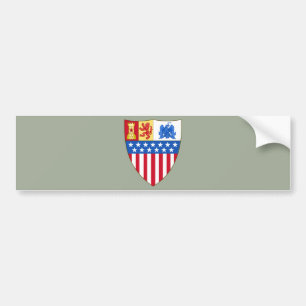 Pegatina Para Coche Santa Fe, Nuevo México (Escudo de armas)