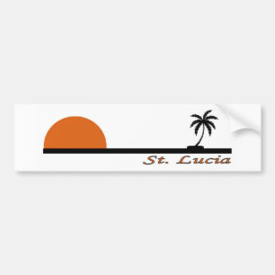 Pegatina Para Coche Santa Lucía