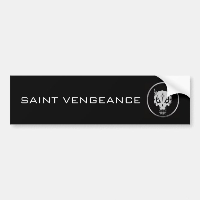 PEGATINA PARA COCHE SANTA VENGANZA  (Frente)